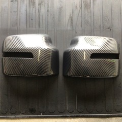 ジムニー64・74 新品　光沢カーボンドアミラー&ダクトカバーの画像