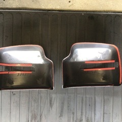 ジムニー64・74 新品　光沢カーボンドアミラー&ダクトカバーの画像