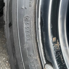 185/60R/15スタッドレスタイヤ タイヤホイール ダンロップ 4本セットの画像