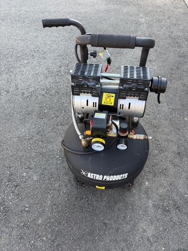 ASTRO PRODUCTS 静音エアコンプレッサー24L動作品