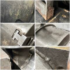 🔷🔶🔷ww5/46 インデックステーブル 直径200mm 三つ爪チャック サーキュラーテーブル インデックス 割出盤 旋盤 フライス盤 ★直接引取歓迎◎🔷🔶🔷の画像