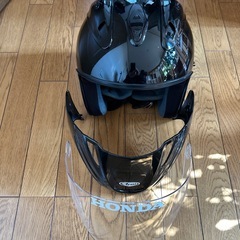 バイク用　ジェットヘルメットの画像