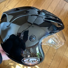 バイク用　ジェットヘルメットの画像