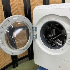 定価30万→10万🉐【展示品】2024年購入Panasonicドラム式洗濯乾燥機　NA-LX113C 配達無料の画像