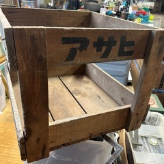 アサヒビール木箱の画像