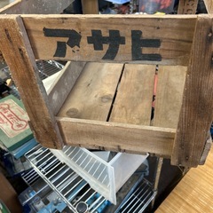 アサヒビール木箱の画像