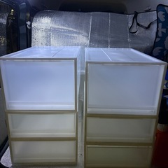 バラ売り　無印良品　ポリプロピレン衣類ケースの画像