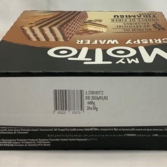 マイモット ウェハース ティラミス味 30g x 20袋の画像