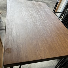 【美品】ニトリ ヴィンテージ調ダイニング 4点セットの画像