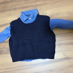 80サイズ　ズボン　Tシャツ　長袖　アウター　GAPの画像