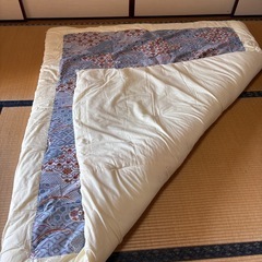 ダブルの掛け布団の画像