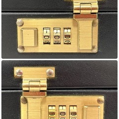 【訳あり 本文をお読みください】革　ビジネスバッグ アタッシュケース トランクの画像