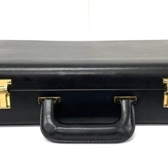 【訳あり 本文をお読みください】革　ビジネスバッグ アタッシュケース トランクの画像