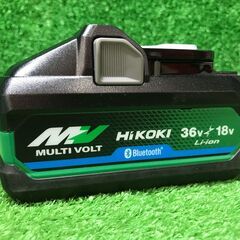【SFU】HiKOKI BSL36B18BX  Bluetooth付き 第2世代マルチボルト蓄電池 36V 4.0Ah/18V 8.0Ah【未使用品】の画像