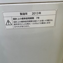 Panasonicの洗濯機の画像