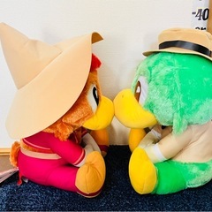 #未使用#2体セット#パンチート#ホセ#キャリオカ#三人の騎士#ディズニー#Disney#ぬいぐるみ#うるりぃみぃ#クレーンゲーム#UFOキャッチャー#景品#大きい#ビッグ#ラウンド1 の画像