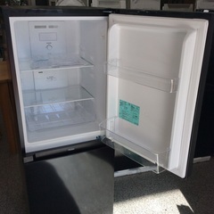 【美品】2ドア冷凍冷蔵庫 Haier ﾊｲｱｰﾙ JR-NF140NJ 140L 2024年製:ブラックの画像