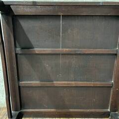 🔷🔶🔷ww5/38 唐木 紫檀 座卓 正方形 渦巻脚 ローテーブル ちゃぶ台 机 木製机 レトロ 和室 家具 ★直接引取歓迎◎🔷🔶🔷の画像