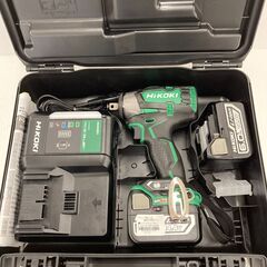 A-595【リユースのサカイ野々市店】ジモティ来店特価‼ HiKOK ハイコーキ コードレスインパクトレンチ WR1DBDL2 動作チェック＆クリーニング済みの画像