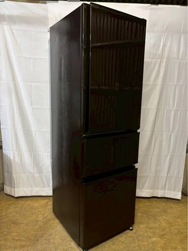 【6ヶ月保証】【美品】三菱電機 3ドア冷蔵庫 MR-CX30E-BR 2020年製300L 右開き