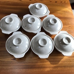 土鍋セット７セットまとめて販売の画像