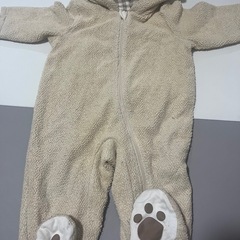 サイズ80   クマさんロンパースの画像