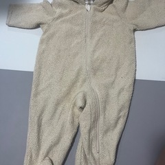 サイズ80   クマさんロンパースの画像