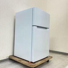 中古家電セット(冷蔵庫 オーヤマ 87L 2025年製 PRC-B092D-W 洗濯機 TOSHIBA 5kg 2025年製 AW-5GA4)の画像