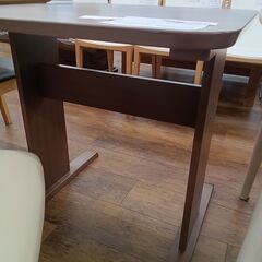 ★リユースのサカイ水戸店★  1人掛けダイニングセット ブラウン H80×D59×W59 クリーニング済み MT6339の画像