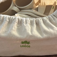 LOGOSアウトドア食器セットの画像