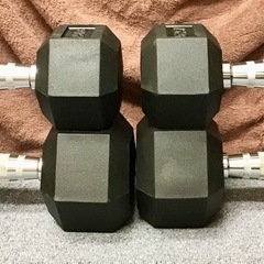 ダンベル4本セット 7.5kg×2本/12.5k×2本の画像