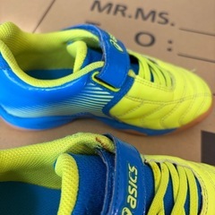 アシックス サッカー フットサル シューズ 17cmの画像