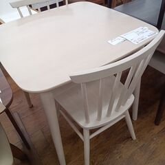 ★リユースのサカイ水戸店★  2人掛けダイニングセット ライトベ...