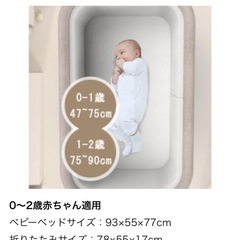 ベビーベッドの画像