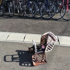 OGKうしろ子供乗せベージュの画像