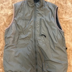 コロンビアColumbiaマウンテンパーカー モッズコート cort アウター 冬服 秋服 紳士服 ジャンパー ジャンバー ジャケット ベスト black ブラック黒色系 メンズmen’s男性用サイズXLの画像