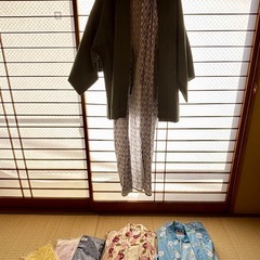 浴衣、帯セットの画像