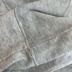 HYSTERIC GLAMOUR フルジップパーカー グレーの画像