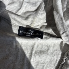 HYSTERIC GLAMOUR フルジップパーカー グレーの画像