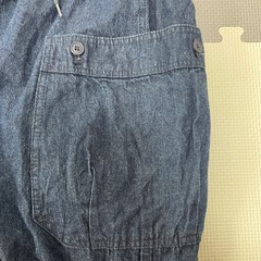 coen リネンコットンパンツ　Mサイズの画像