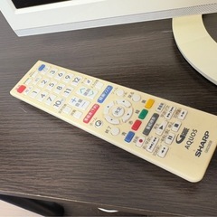 SHARP テレビ　22Ｖ17年製の画像