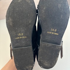 入学式　卒園式　パンプス　19㎝の画像