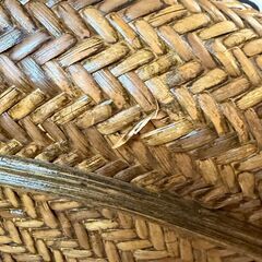 ラタンアームチェア2脚セット　 籐製のチェア　アジアンの画像