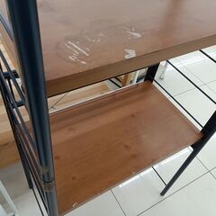 ★リユースのサカイ日立店★HJ8359  ラック ネイビー H157×D40×W63 クリーニング済み の画像