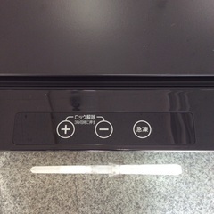 【セカンド冷凍庫に】冷凍庫 TOHOTAIYO  TH-GTR60L-BK 60L 2024年製:ブラックの画像