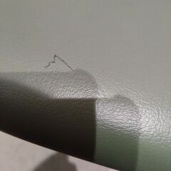 木製落ち着いたブラウン×グリーン ダイニングチェア　回転式の画像