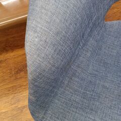 ★リユースのサカイ水戸店★  ダイニングチェア ブルー H×D×W クリーニング済み MT6342の画像