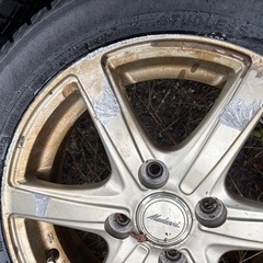 155/65r14スタッドレスタイヤアルミ付きの画像