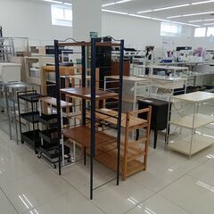 ★リユースのサカイ日立店★HJ8360  ラック ライトブラウン H83×D40×W83.5 クリーニング済み の画像