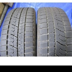 中古トヨタ純正 ENKEI 15-6J 4H/100 ET40 + 冬タイヤ TOYO 185/55R15 2021年製！中古4本セット！ｂB パッソ ヴィッツ等 の画像
